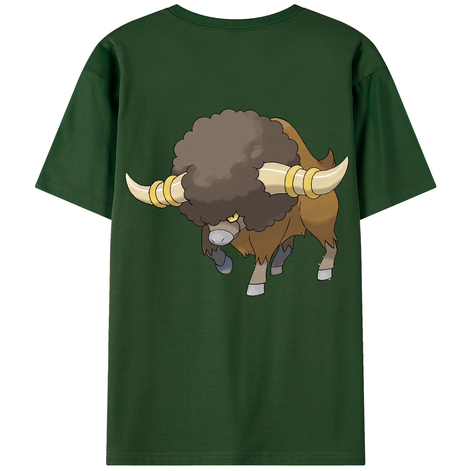 （画像用） ポケットモンスター Pokémon 綿100％半袖Tシャツ（背面プリント）
